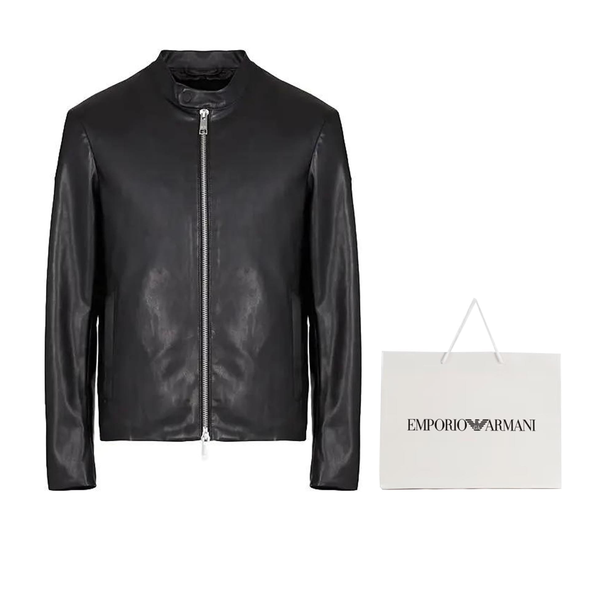 Кожаная куртки Armani Exchange - изображение 3