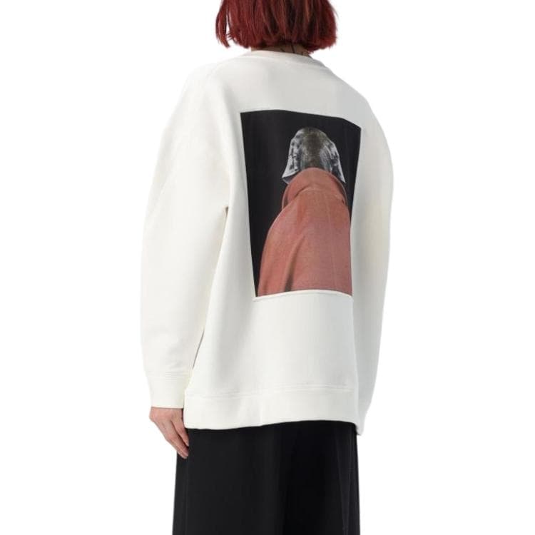 Худи MaxMara Толстовка женская белая - изображение 5
