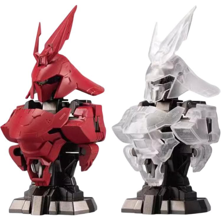 BANDAI Верхний обхват груди 7 Сазаби Светящаяся статуя Капсульные игрушки Gundam Char'H контратак - изображение 3