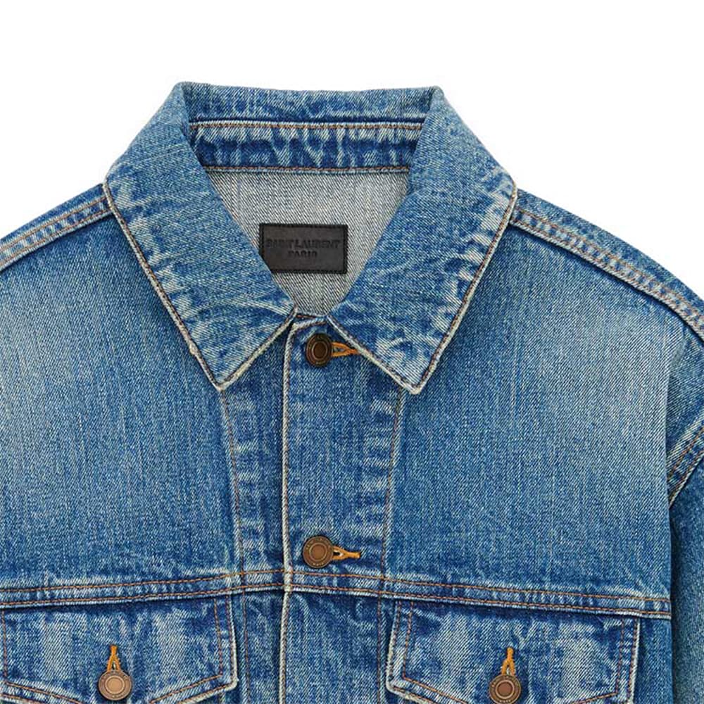 Saint Laurent FW23 Denim Jacket - изображение 6