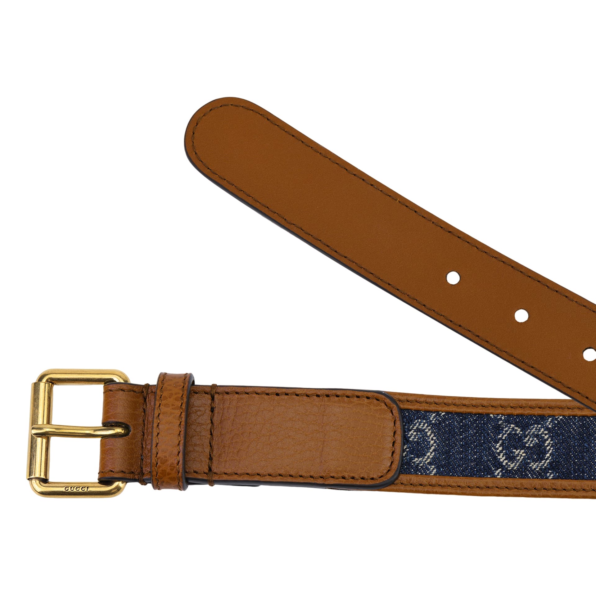 Ремень Gucci GG Belt Blue - изображение 2