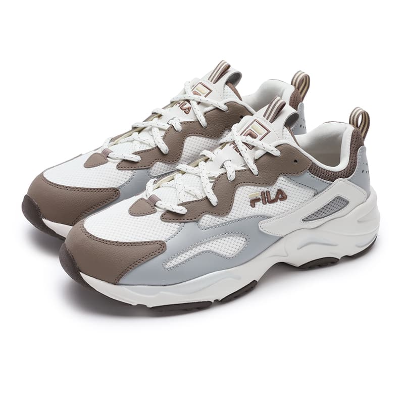Кроссовки для бега FILA Tracer Универсальная Аbrasion-Resistant Низкая Обувь для Бега Мужская Серого Цвета - изображение 2