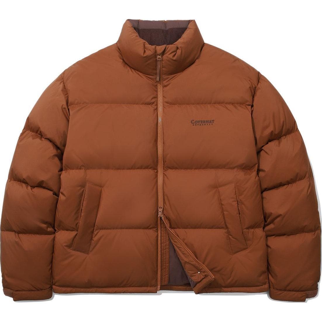 Зимняя куртка COVERNAT FW24 Пуховик Унисекс Коричневый - изображение 2