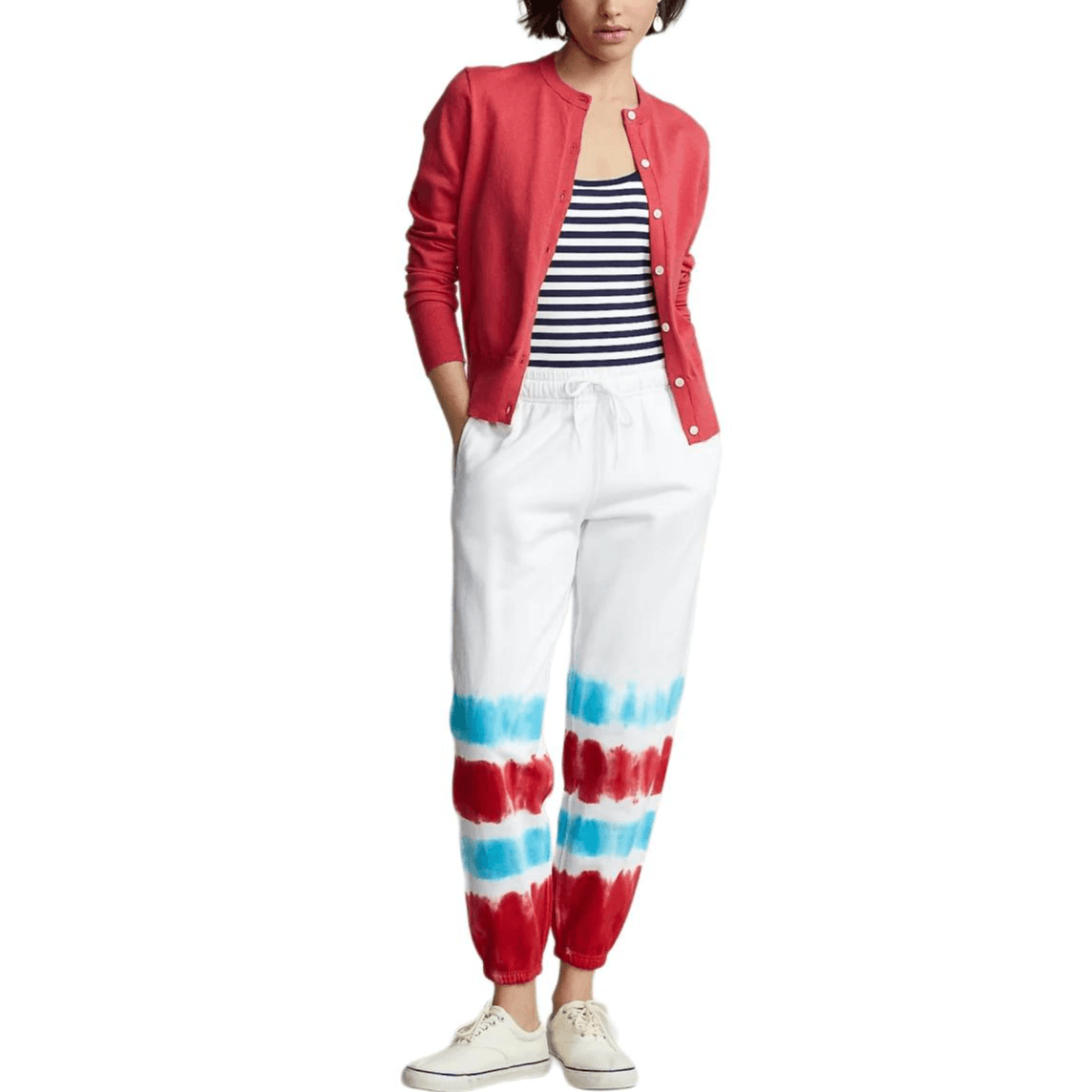 Кофта Polo Ralph Lauren SS23 Трикотаж Straight Fit Version Женские Красный - изображение 2