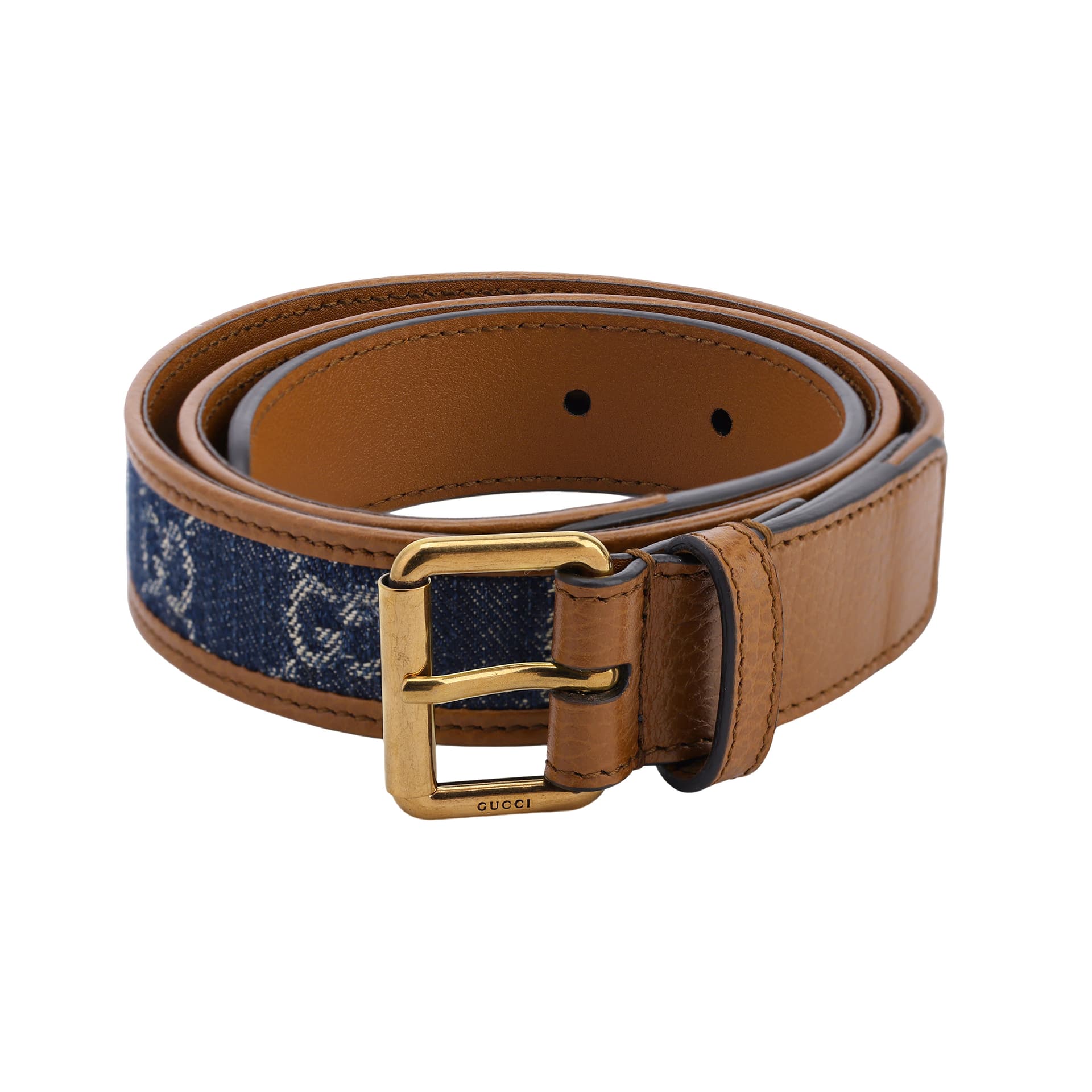 Ремень Gucci GG Belt Blue - изображение 3