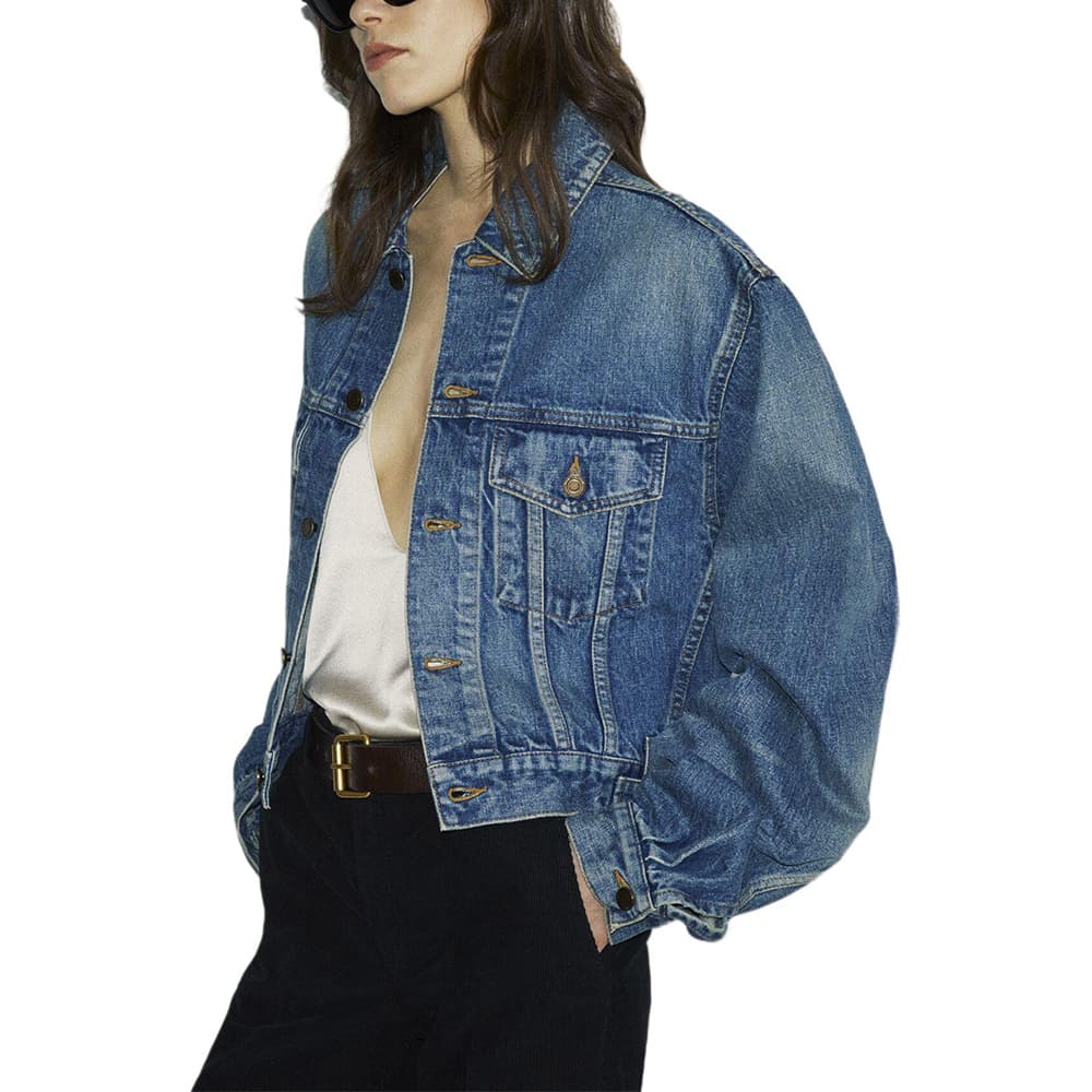 Saint Laurent FW23 Denim Jacket - изображение 3