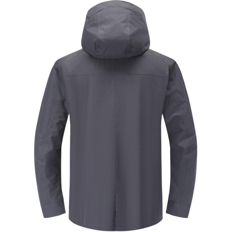 Демисезонная куртка DECATHLON NH500 Поход Офис Повседневный Водонепроницаемый Ветрозащитный и Дышащий Ветровка Мужской Чернила - изображение 2