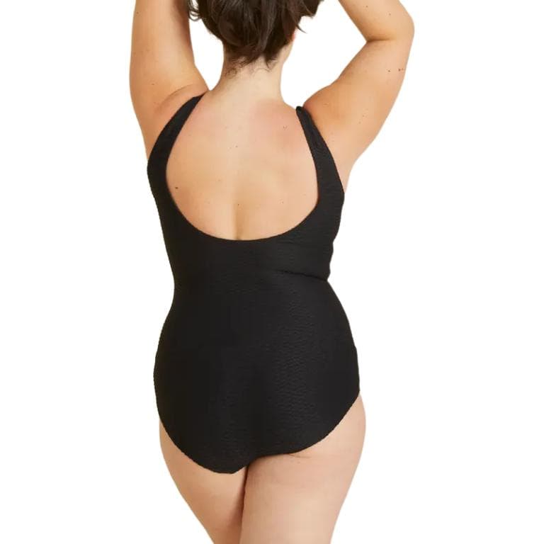 DECATHLON Тисненый Kaipearl Новый Черный Ван-Пис Купальник Женские Черный - изображение 2