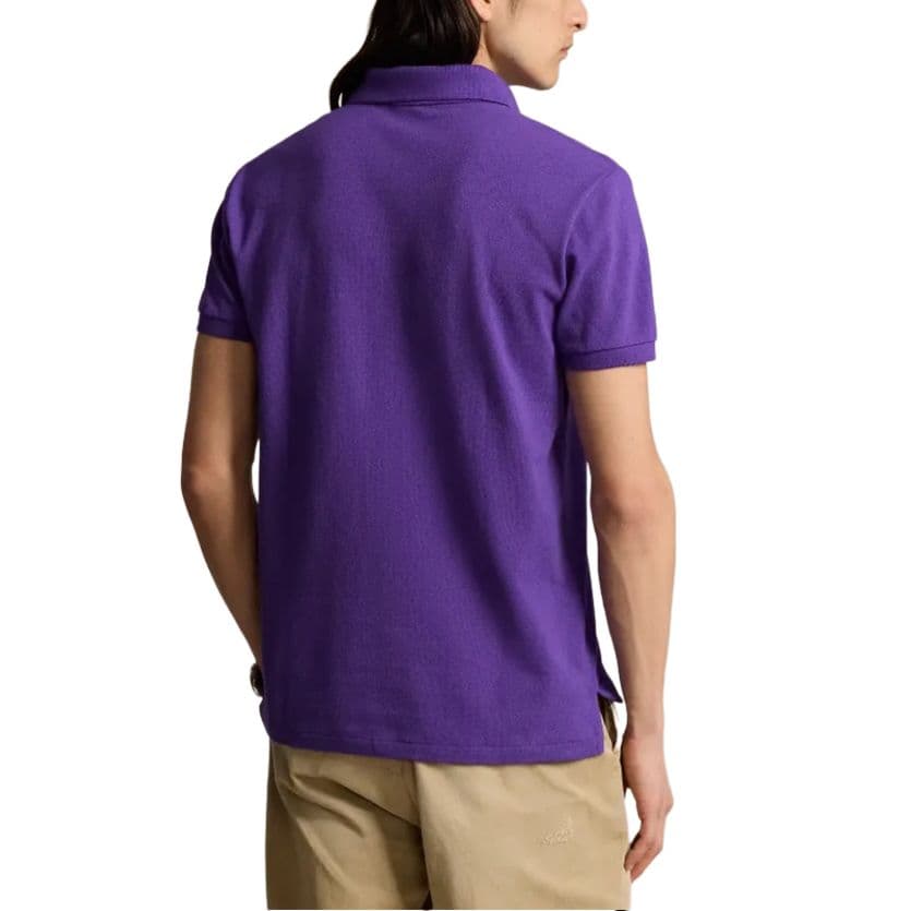 Поло Polo Ralph Lauren SS24 Мужское Поло Фиолетовое - изображение 4