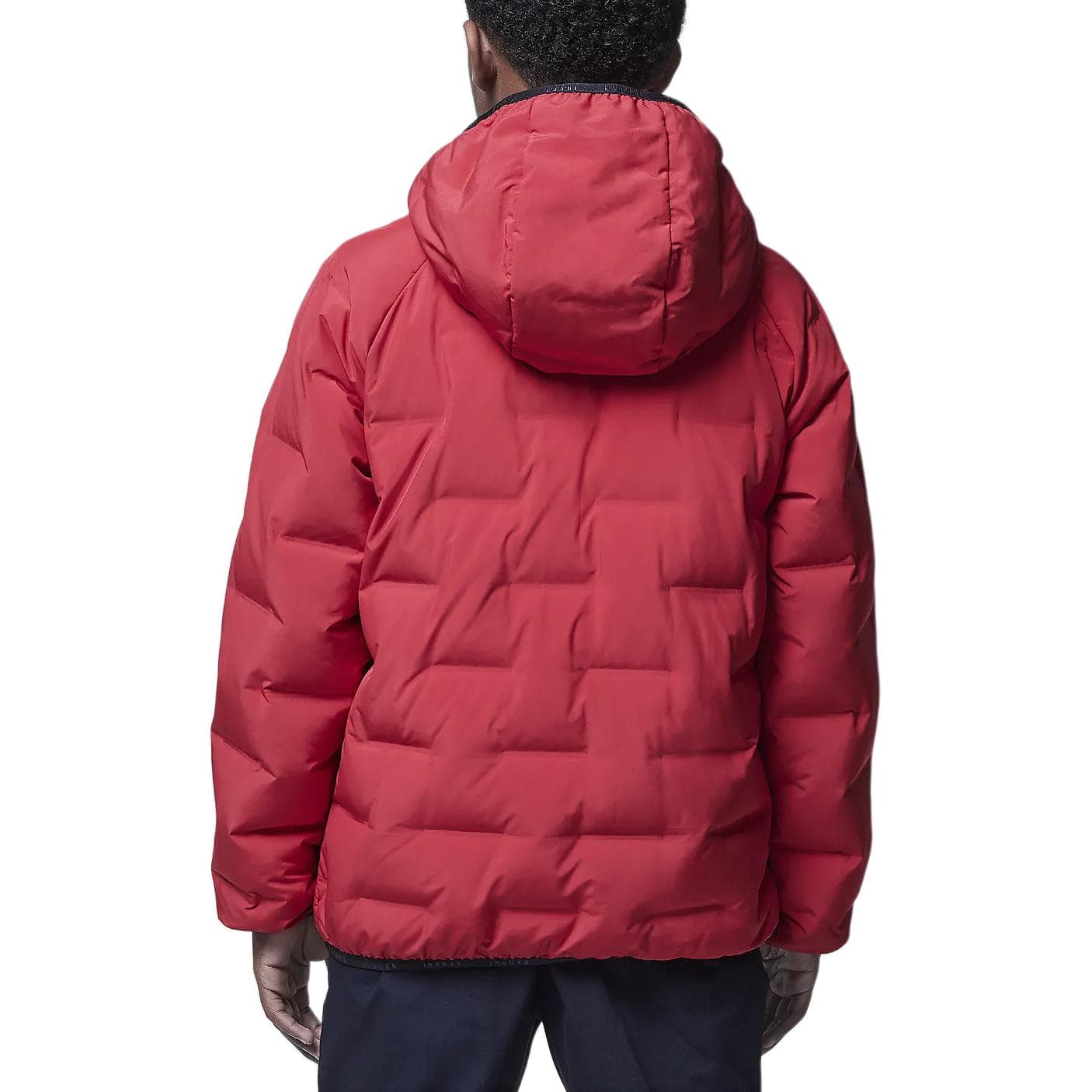 Jordan Comfortable Soft Thermal Hooded Down Jacket for Teens Fitness Red - изображение 2