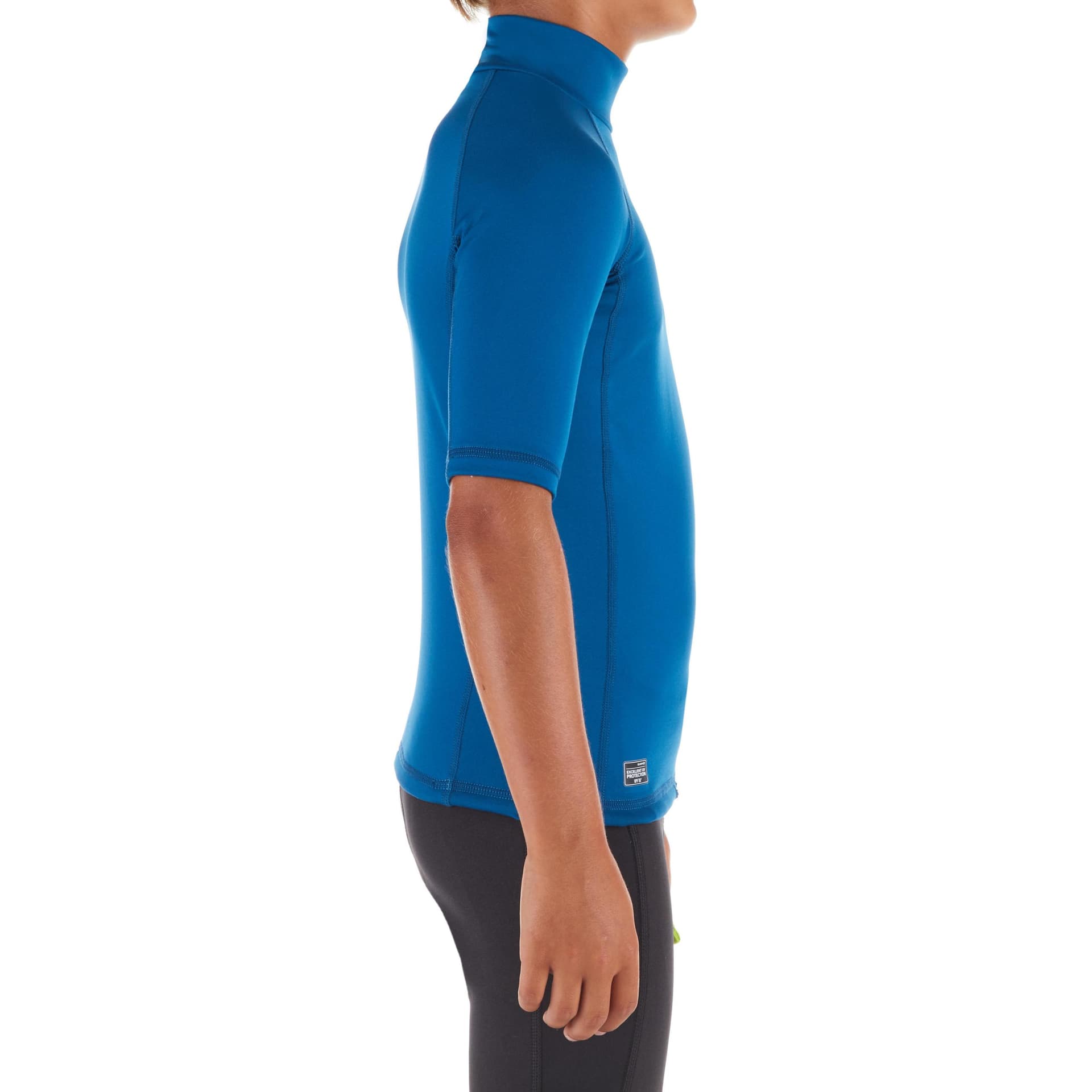 Футболка DECATHLON OLAIAN T-рубашка Глубокий Прусский Синий Детская Возраст 3-7 лет - изображение 3