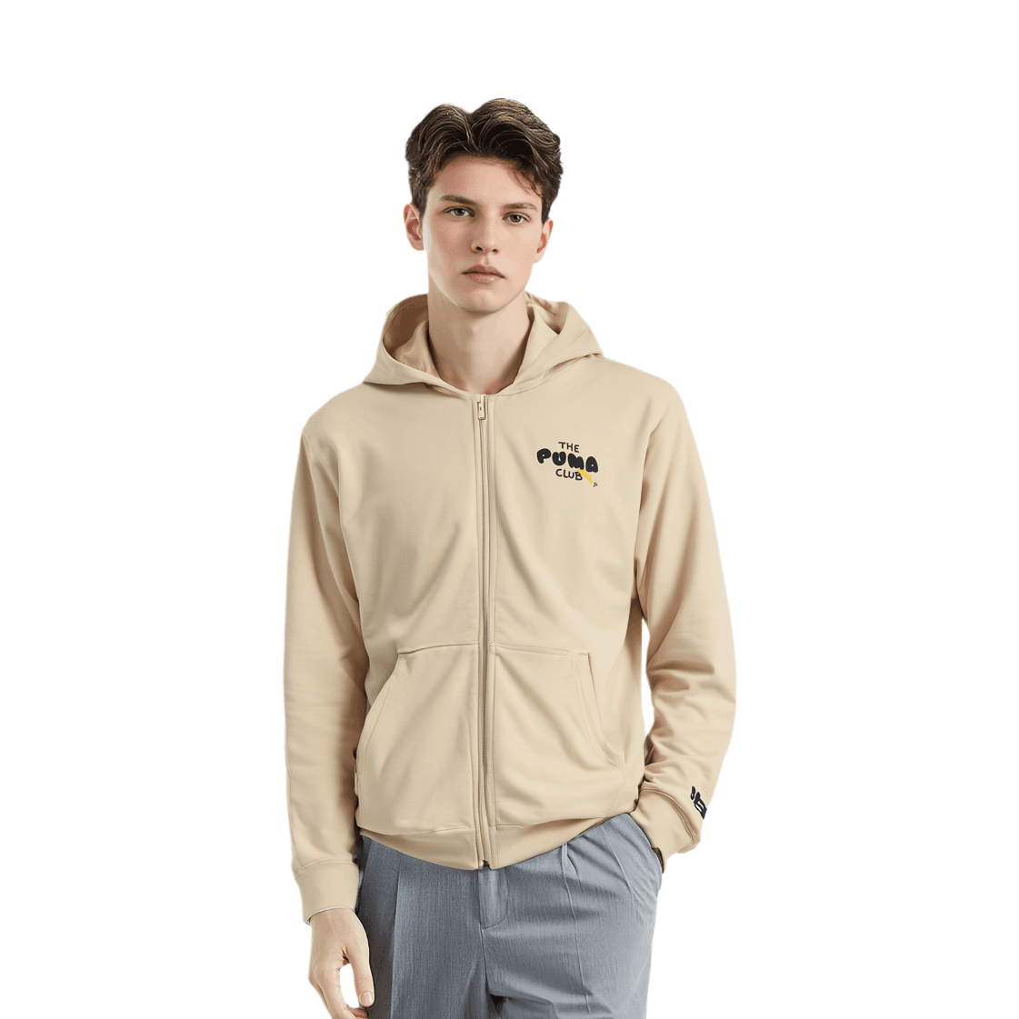Куртка Puma Club Graphic Fz Hood - изображение 3