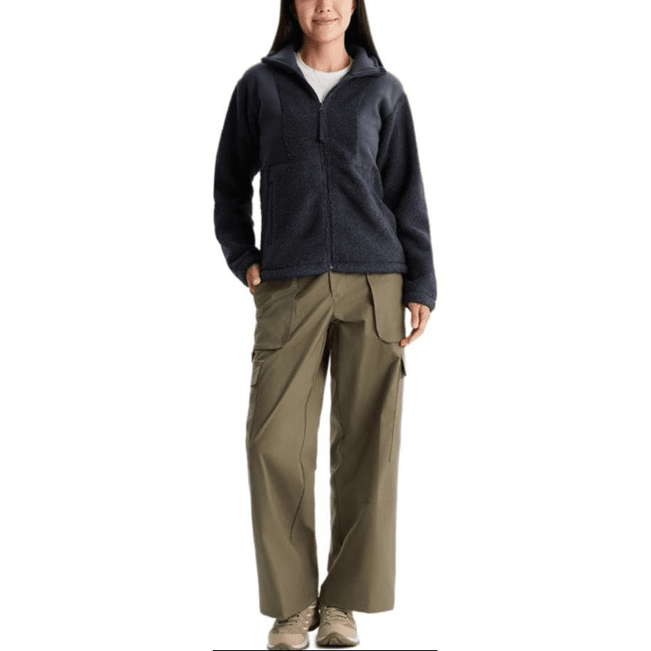 Columbia Casual Outdoor Бархатовое пальто женское черное и серое - изображение 3