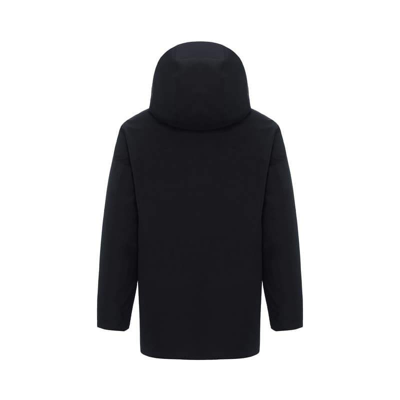 Куртка LI NING 1990 Commute Collection Пуховики и Пальто Унисекс Черный - изображение 2
