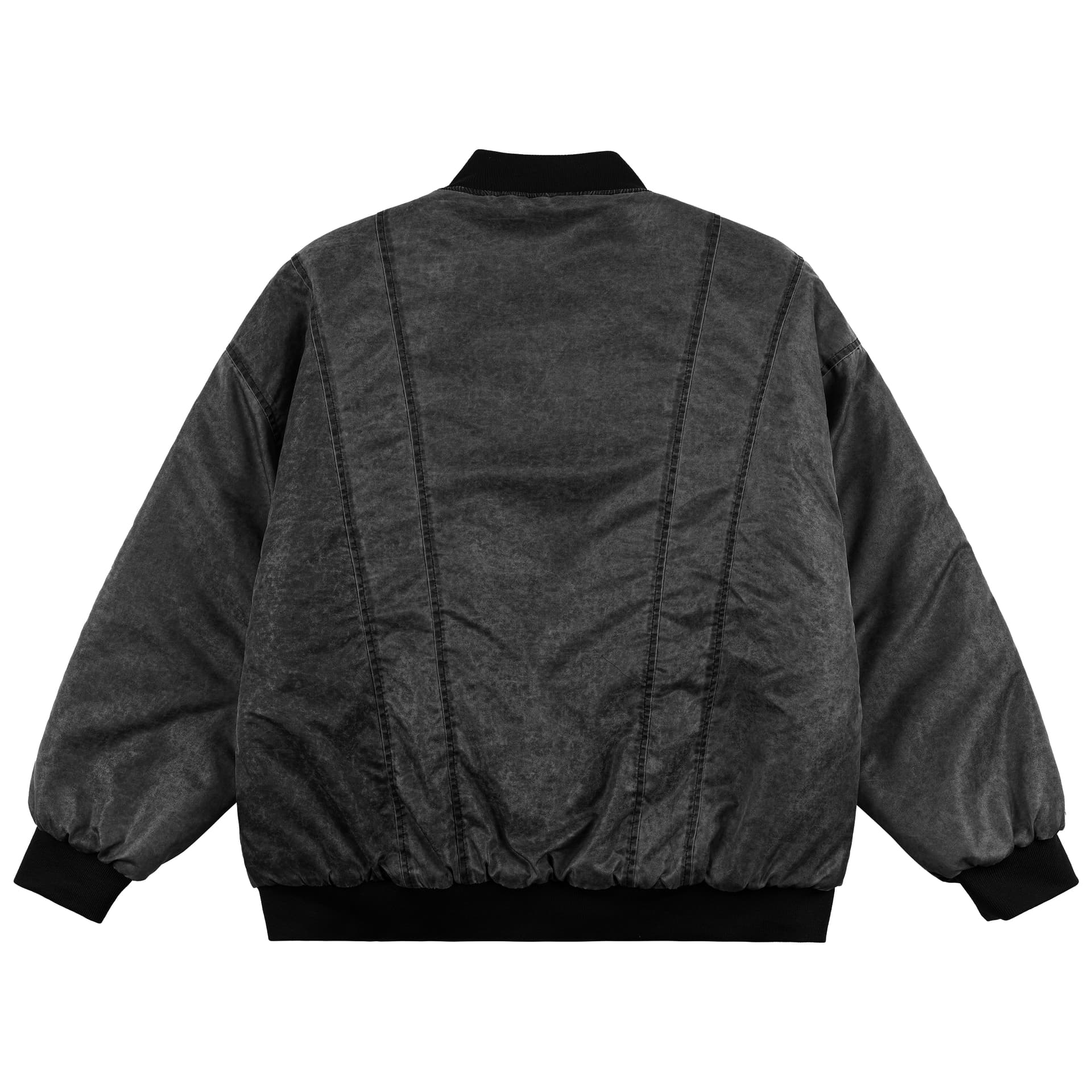 Куртка XINYINSU FW24 Куртки и Пальто Унисекс Черный - изображение 2