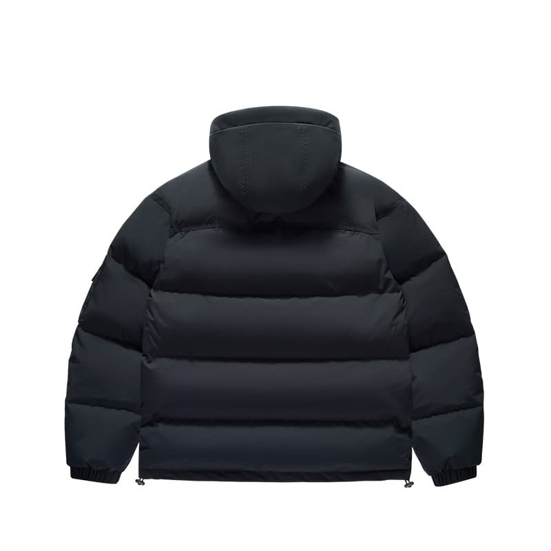 Зимняя куртка FILA FUSION Рабочая одежда Мужской пуховик Глубокий черный - изображение 2