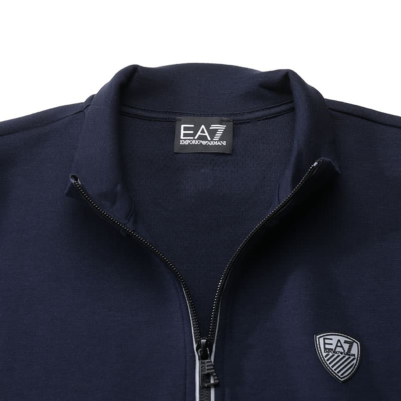 Спортивный костюм Emporio Armani EA7 FW24 Повседневные спортивные костюмы Мужской Темно-синий - изображение 7