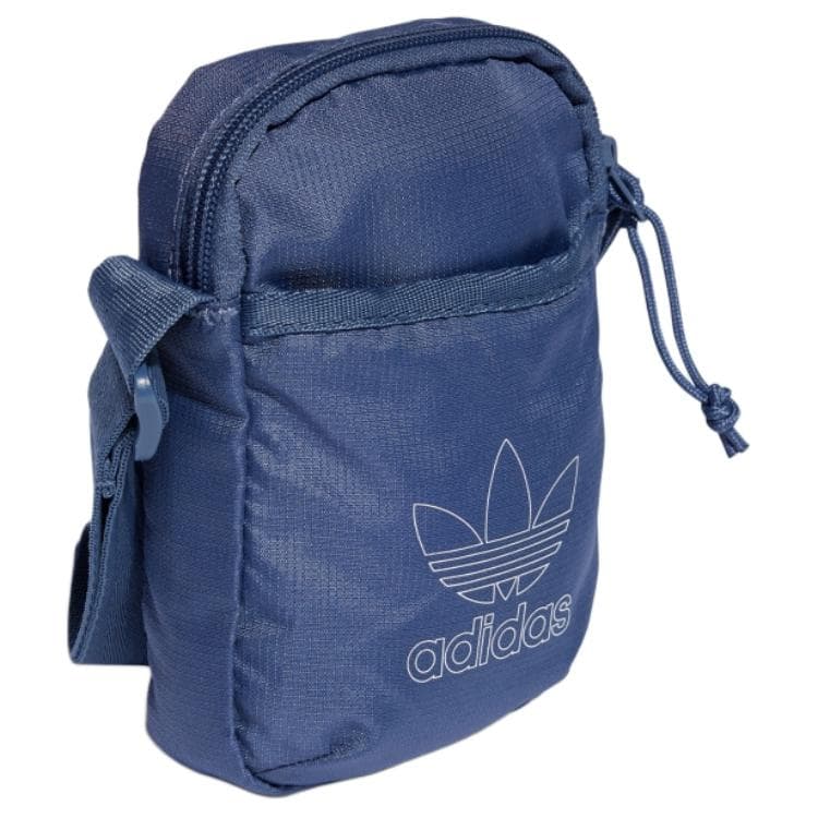 Сумка через плечо Adidas Originals Трилистник Полиэстеровая Сумка через плечо Унисекс Синяя - изображение 2