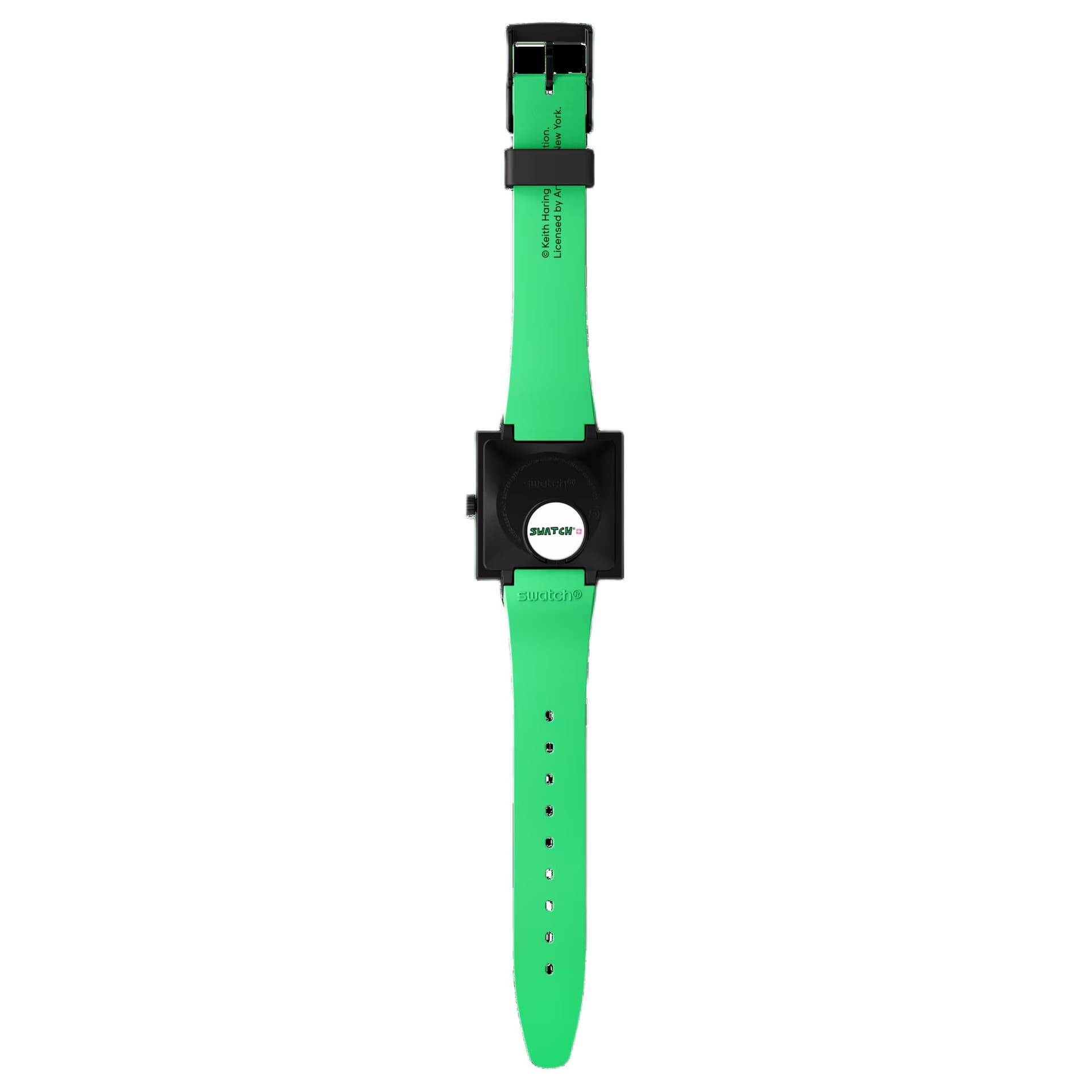 Часы SWATCH Originals Кварцевый механизм 20 м водонепроницаемость унисекс часы 41,8*33,25 мм розовый циферблат - изображение 4