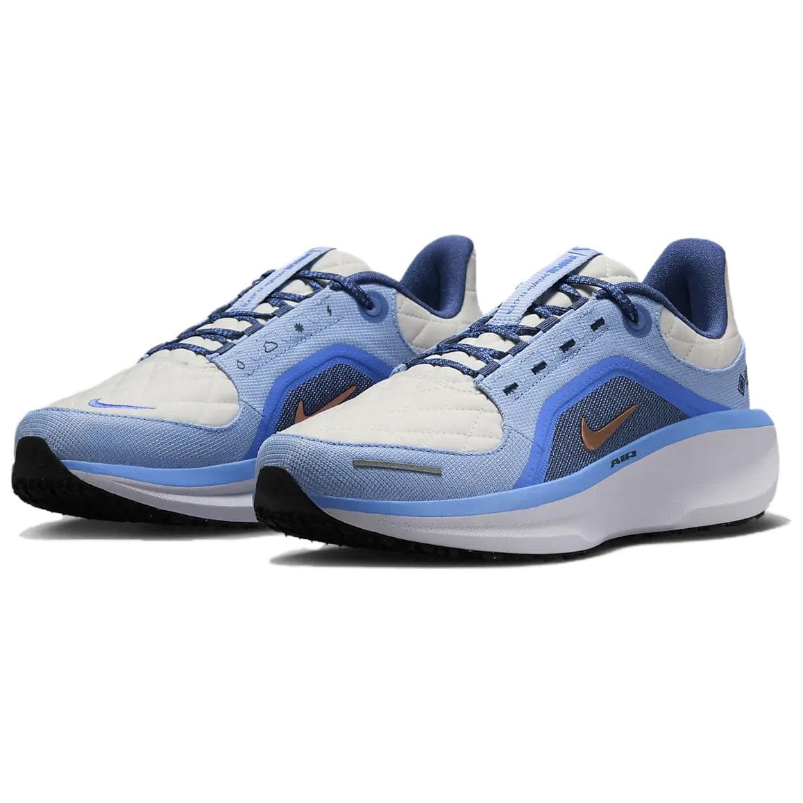 Кроссовки для бега NIKE Winflo 11 Дышащие устойчивые к истиранию водонепроницаемые низкие беговые кроссовки для женщин синие - изображение 2