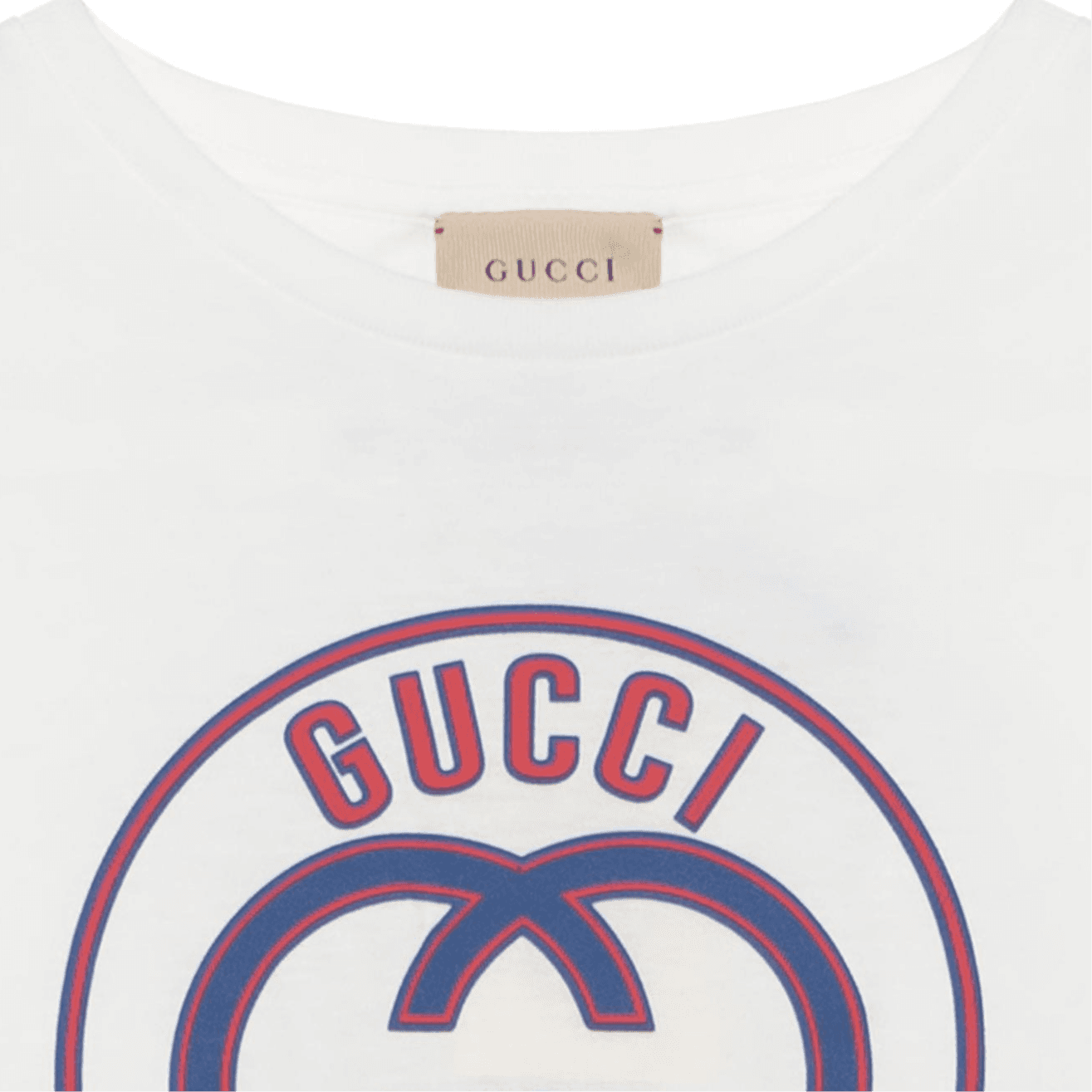 Футболка Gucci Geometric Print T-Shirt Beige - изображение 7