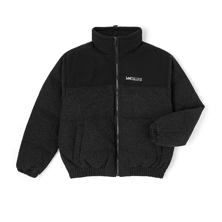 Зимняя куртка Lee FW24 Пуховик Мужской Темно-Серый - изображение 2