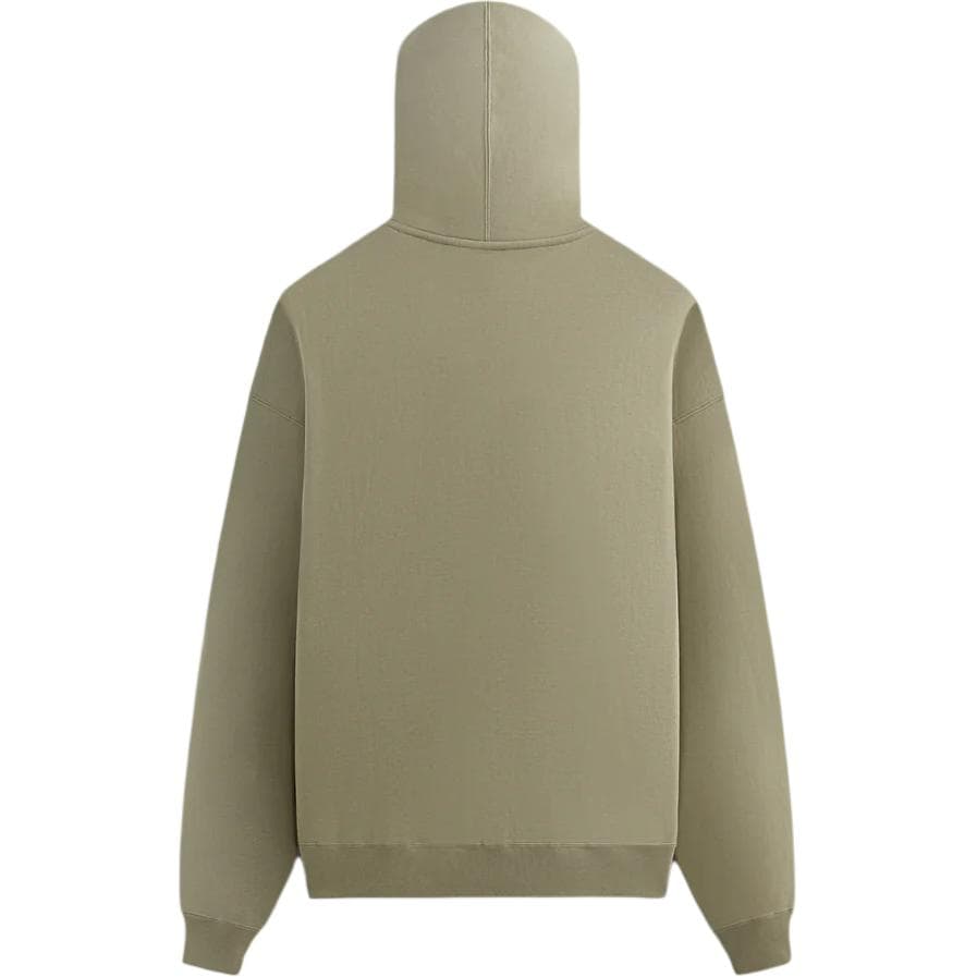 Худи Kith x Auralee FW24 Гладкое Мягкое Платье-Ханьфу в стиле Худи Мужское Цвет Морская трава - изображение 2