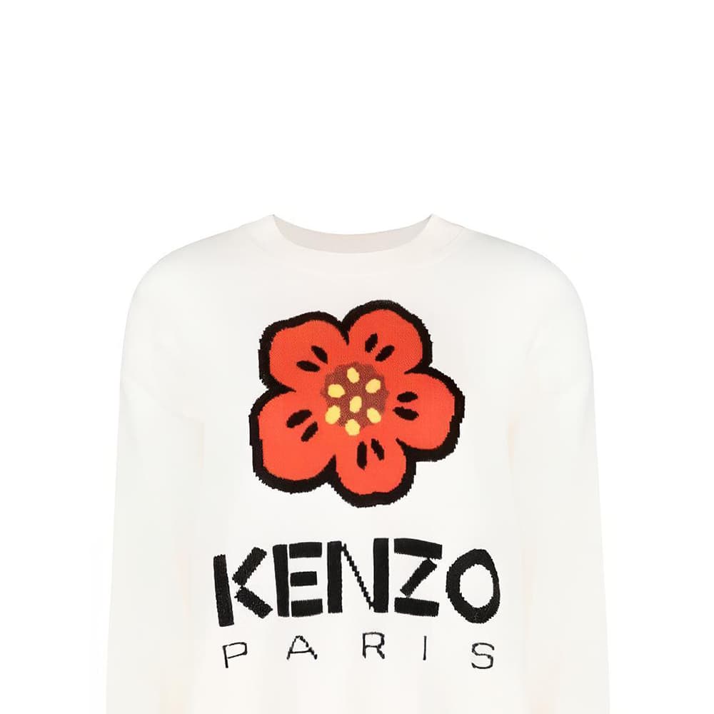 Кардиган KENZO Белые Женские Свитеры - изображение 8