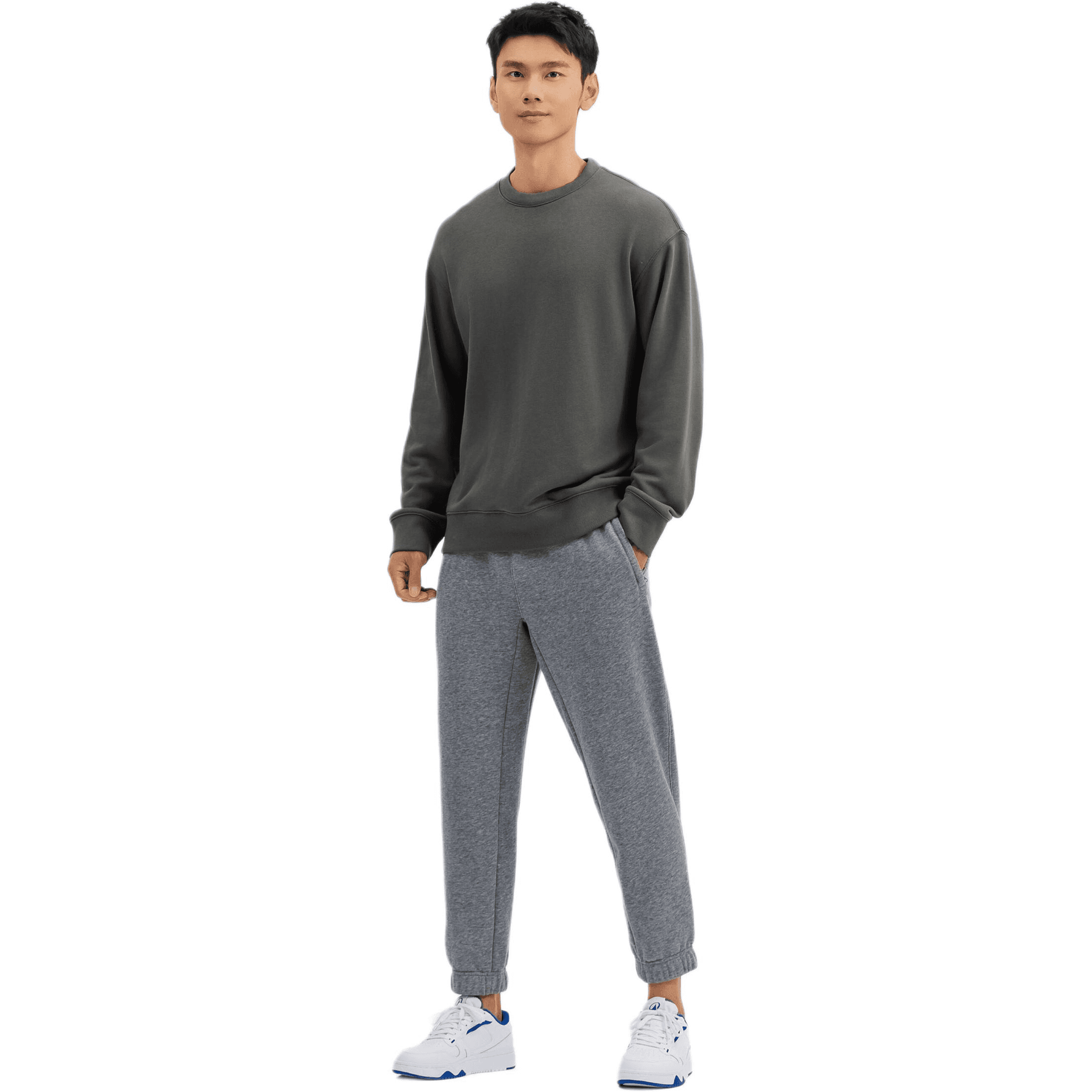 Спортивная одежда DECATHLON Спортивные брюки Мужские Серые - изображение 4