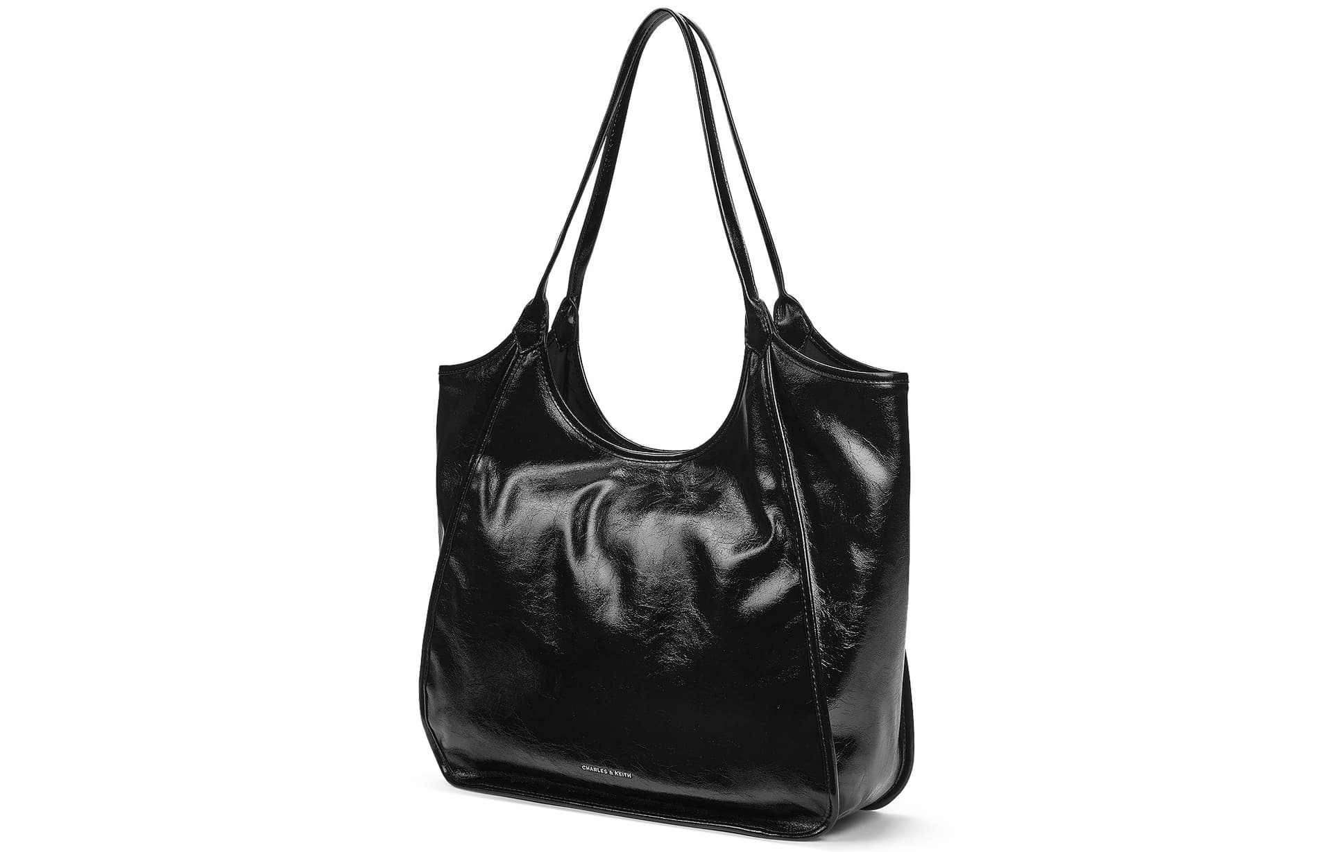 Мини-сумка CHARLES KEITH ПУ (полиуретан) Сумки через плечо Увеличенный корпус Женские Многоцветный - изображение 2