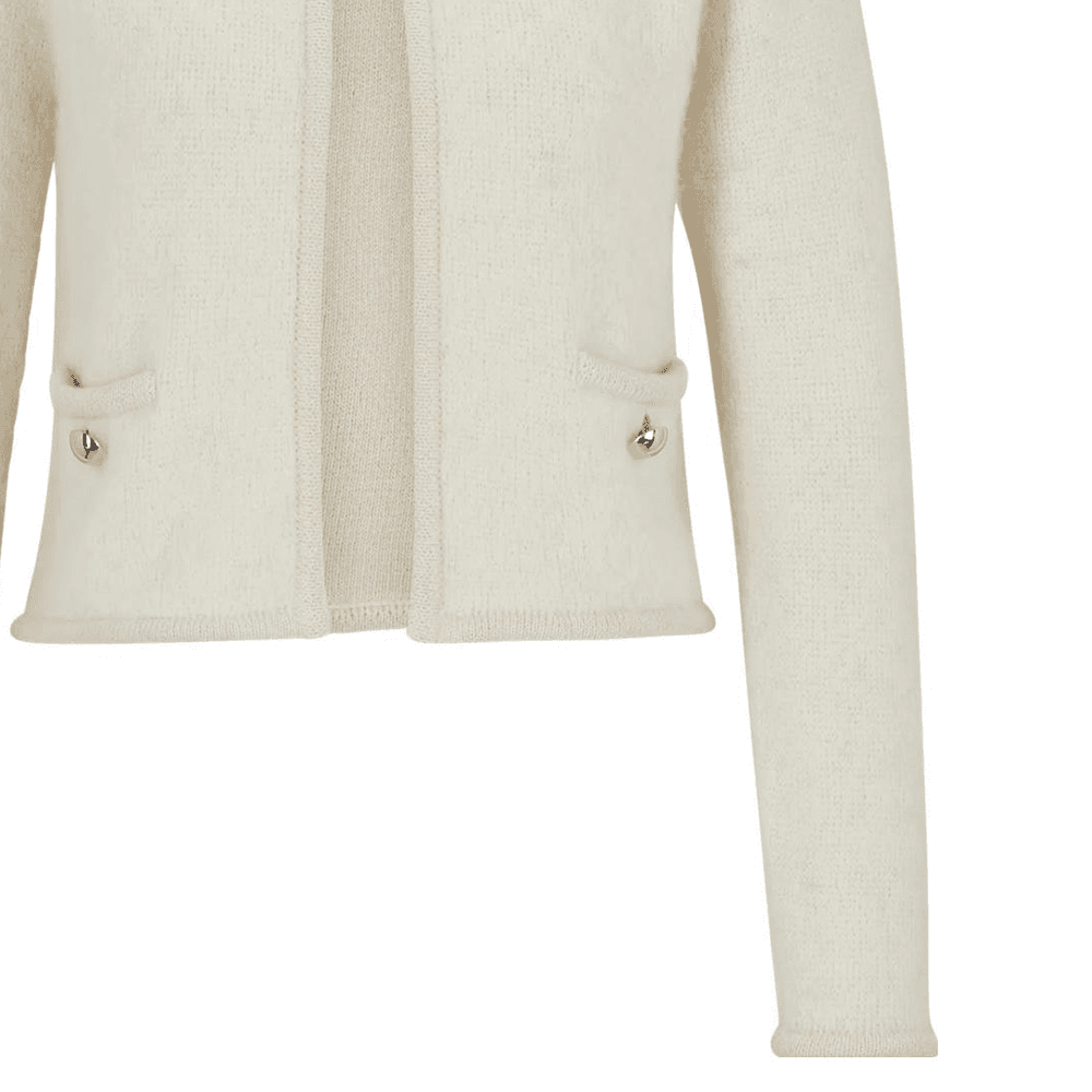 Кофта HUGO BOSS Open-Front Cardigan With Buttoned Pockets - изображение 3
