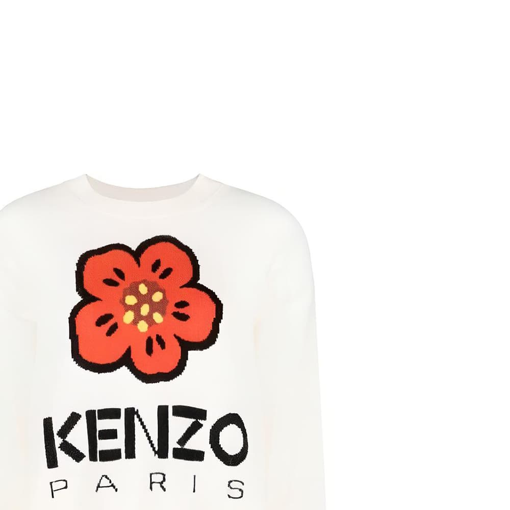 Кардиган KENZO Белые Женские Свитеры - изображение 9
