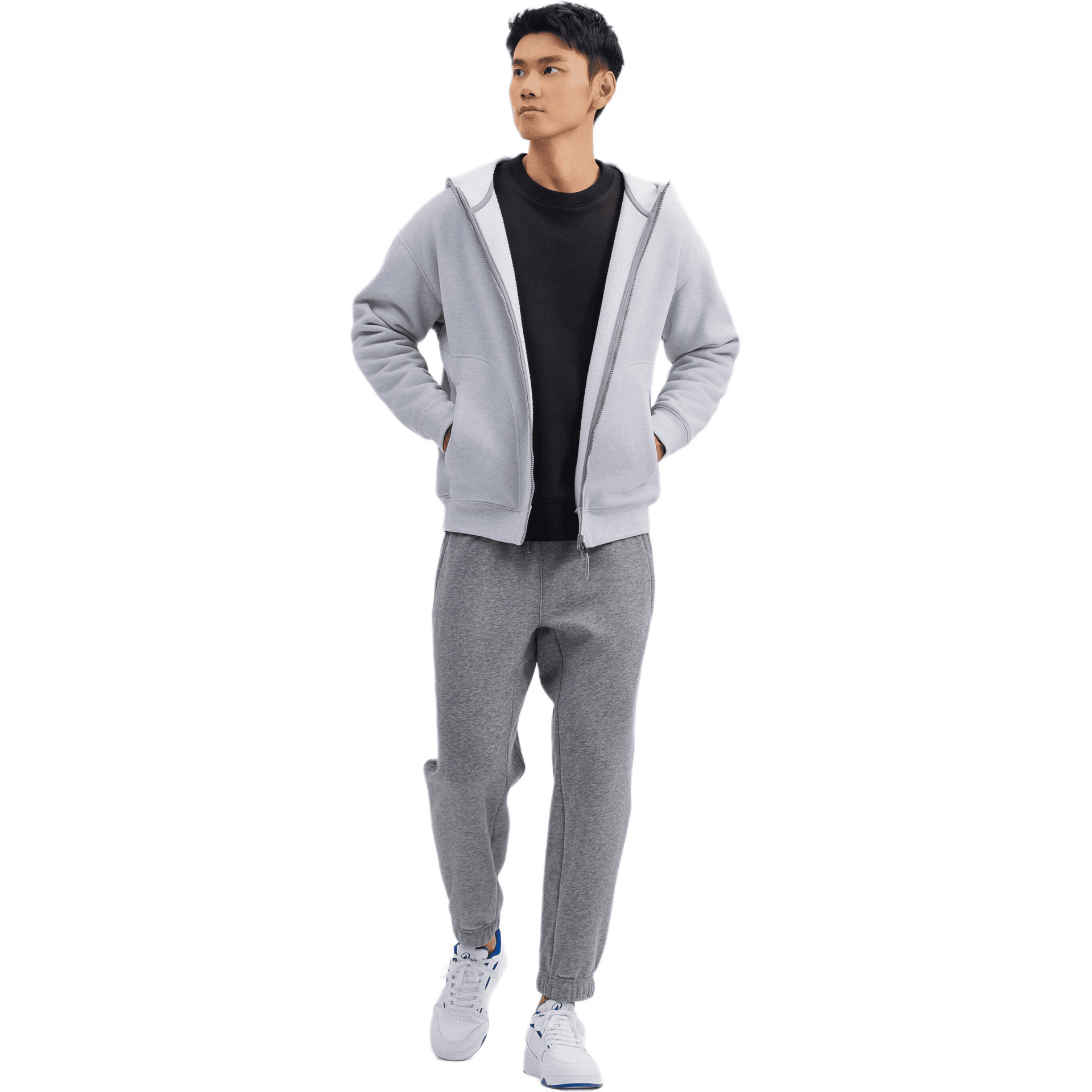 Спортивная одежда DECATHLON Спортивные брюки Мужские Серые - изображение 5