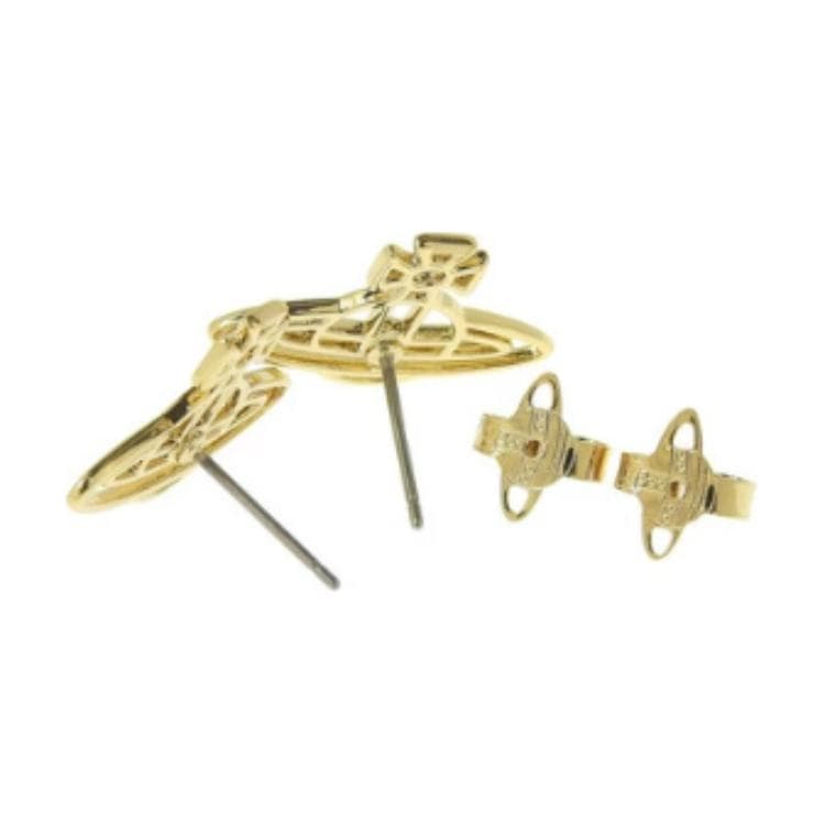 Серьги Vivienne Westwood Thin line flat orb - изображение 3