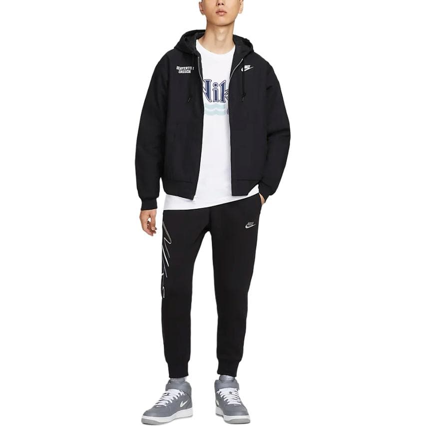 Куртка Nike Therma Крой Куртки и Пальто Мужской Черный - изображение 2