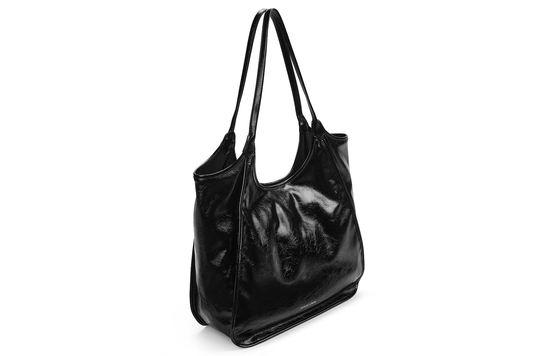 Мини-сумка CHARLES KEITH ПУ (полиуретан) Сумки через плечо Увеличенный корпус Женские Многоцветный - изображение 3