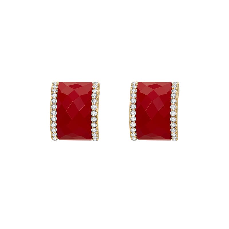 Серьги HMZ Искусственный кристалл Серьги Женские - изображение 1