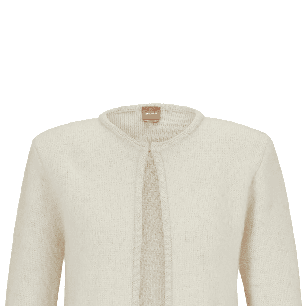 Кофта HUGO BOSS Open-Front Cardigan With Buttoned Pockets - изображение 2