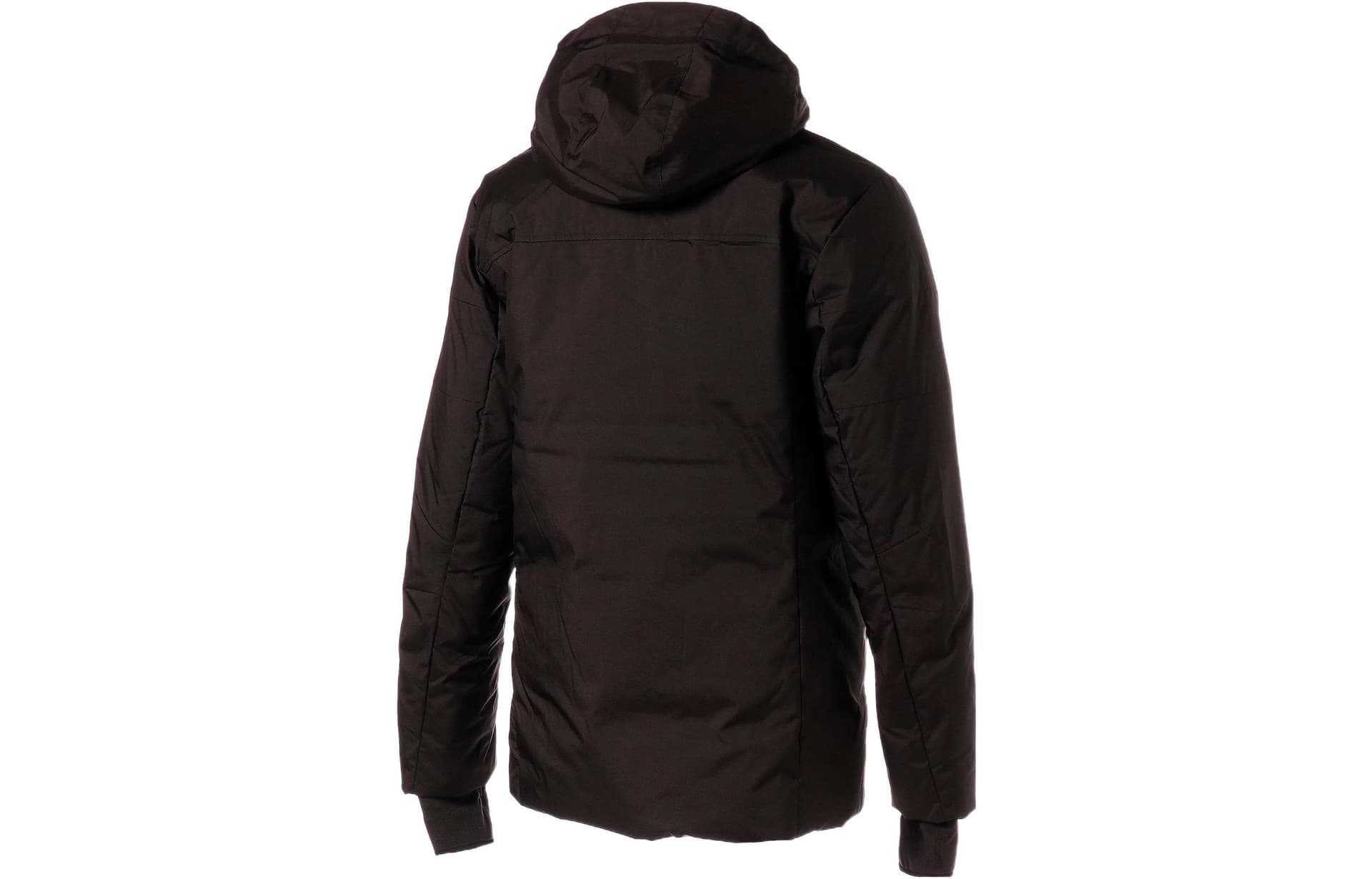 Зимняя куртка PUMA Logo Zip Hoodie Down Jacket Black - изображение 3