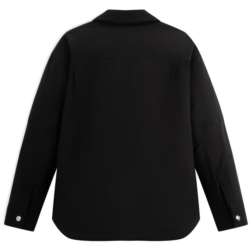 Зимняя куртка пуховик Calvin Klein Хлопковый пуховик мужской цвет космический черный - изображение 3