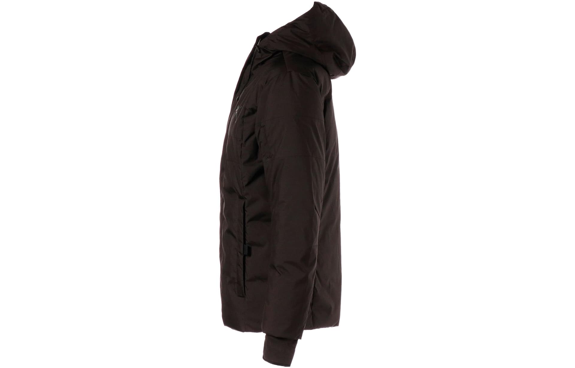 Зимняя куртка PUMA Logo Zip Hoodie Down Jacket Black - изображение 4