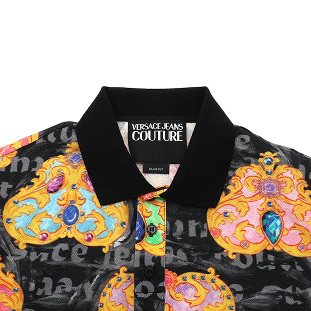 Поло VERSACE JEANS COUTURE SS24 LogoPolo - изображение 4