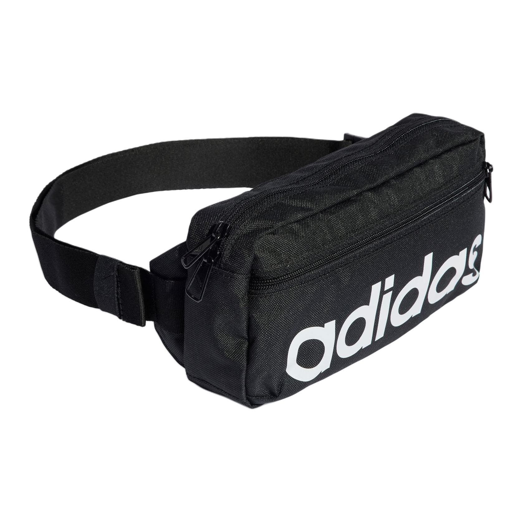 Поясная сумка Adidas Переработанный полиэстер поясная сумка (бандана) унисекс черный белый - изображение 2