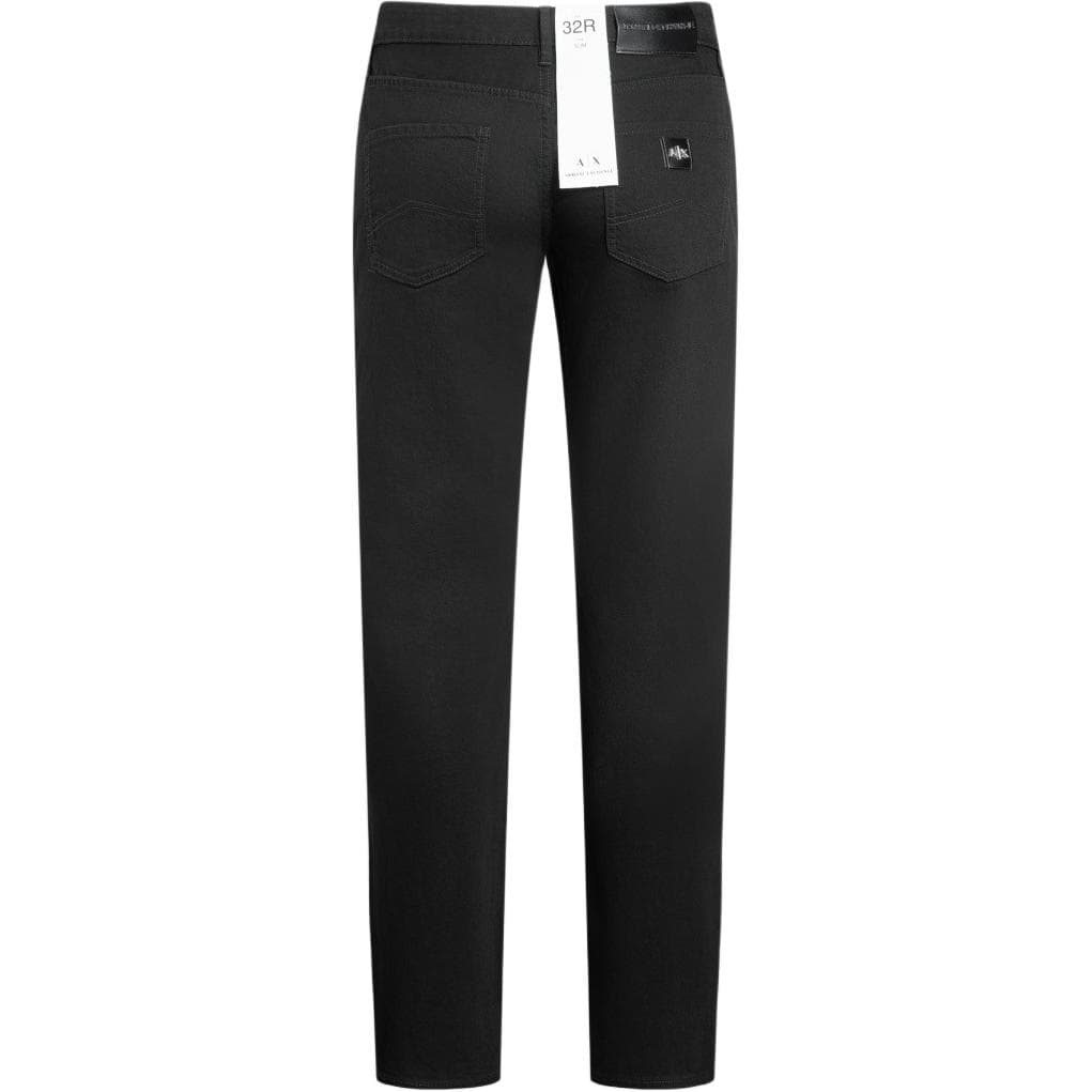 Штаны ARMANI EXCHANGEAE FW24 Джинсы Мужские Черные - изображение 2