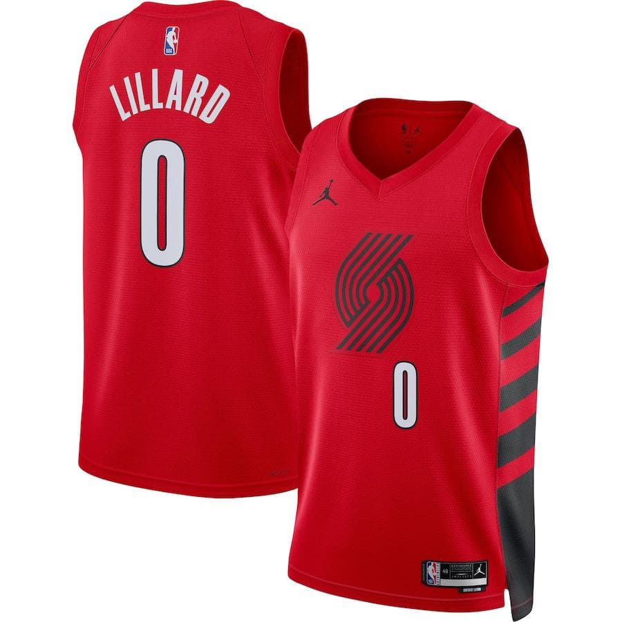 Баскетбольная майка Jordan NBA Jersey Red - изображение 3