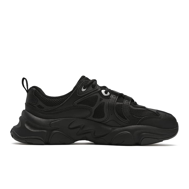 Кроссовки для бега FILA MARS 3 Комфортная Амортизация Износостойкие Низкие Беговые Кроссовки Женские Черные - изображение 2