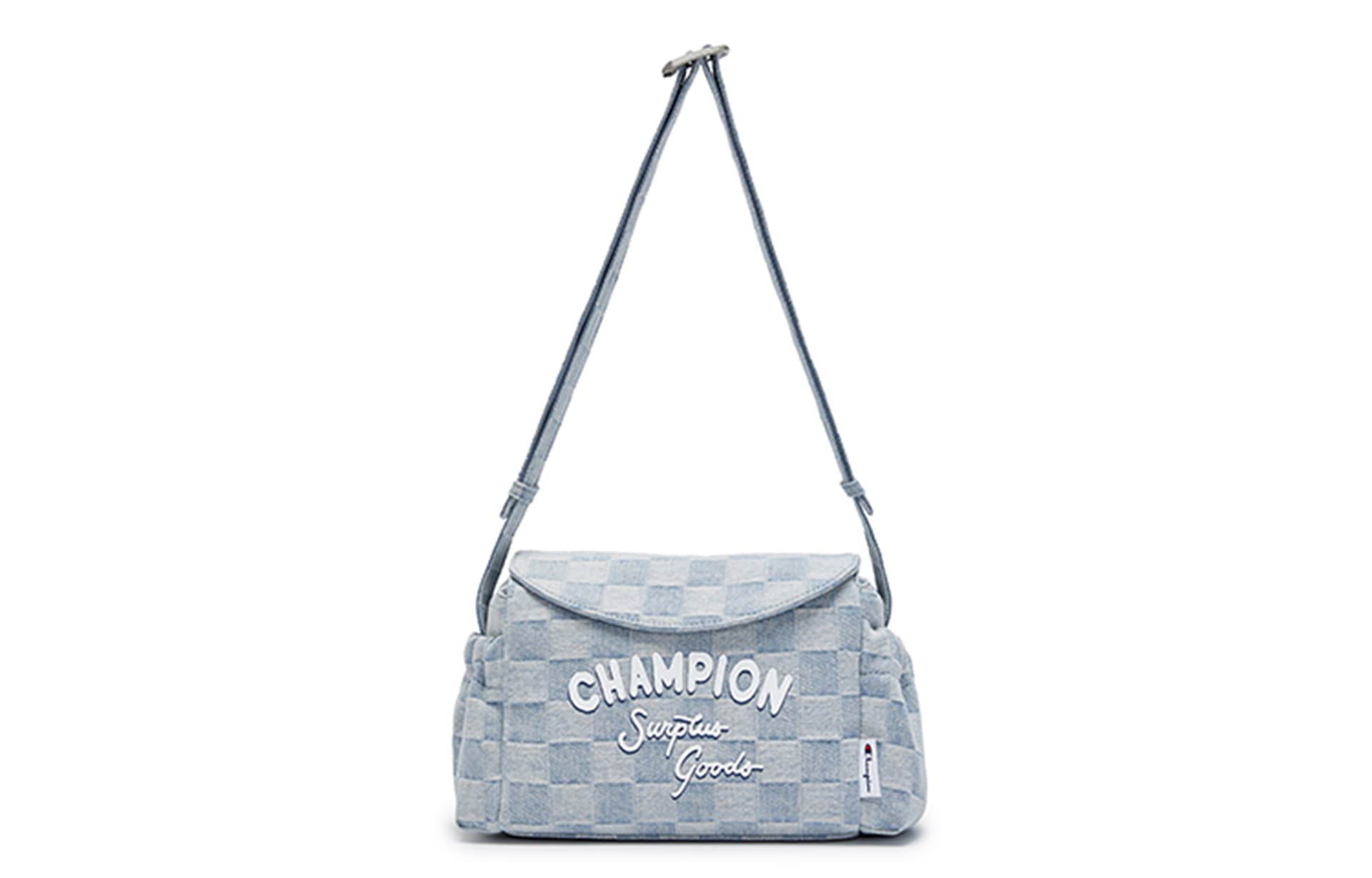 Мини-сумка Champion Denim Сумка через плечо Стандартная (Стандартная) Унисекс Лунный камень Синий Дымчатый Серый Гелиолит Серый - изображение 2