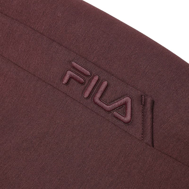 Штаны Fila Heritage Collection Универсальный Однотонный Эластичный с Флисовой Подкладкой Эластичный Манжет - изображение 5