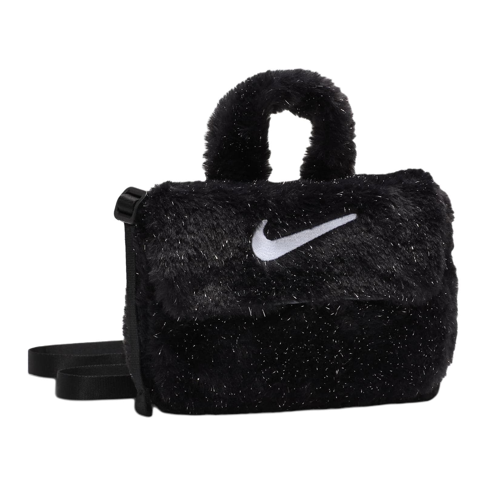 Сумка Nike Полиэстеровая ткань Сумка через плечо Сумка через плечо Обычная (стандартная) Унисекс Черная - изображение 2