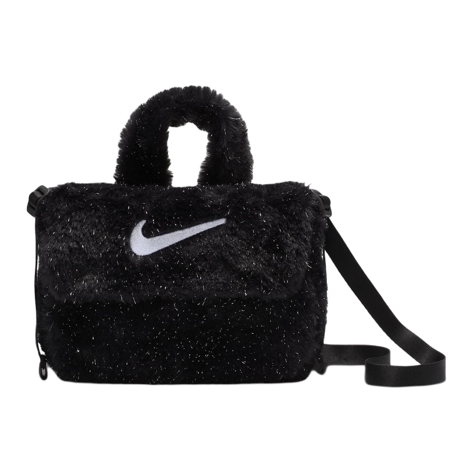 Сумка Nike Полиэстеровая ткань Сумка через плечо Сумка через плечо Обычная (стандартная) Унисекс Черная - изображение 1